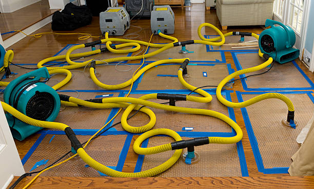 Professional Crawl Space Water Removal technician working in Bowerston, OH